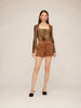 CADY SIDE SHIRRED TOP