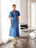 ESME DENIM MIDI DRESS