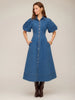 ESME DENIM MIDI DRESS