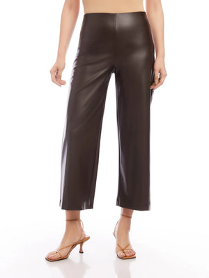 WIDE LEG CROPPED PANT