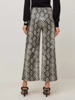 KELLY FAUX LEATHER CROPPED PANTS
