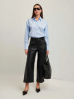 LISA EMBELLISHED BUTTON UP TOP