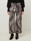 RYLEE CROPPED PANTS IN ANIMAL PRINT