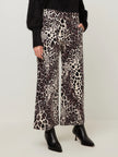 RYLEE CROPPED PANTS IN ANIMAL PRINT