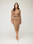 MIDI LENGTH SWEATER DRESS