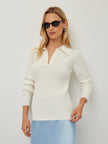 DAPHNE COLLARED SWEATER