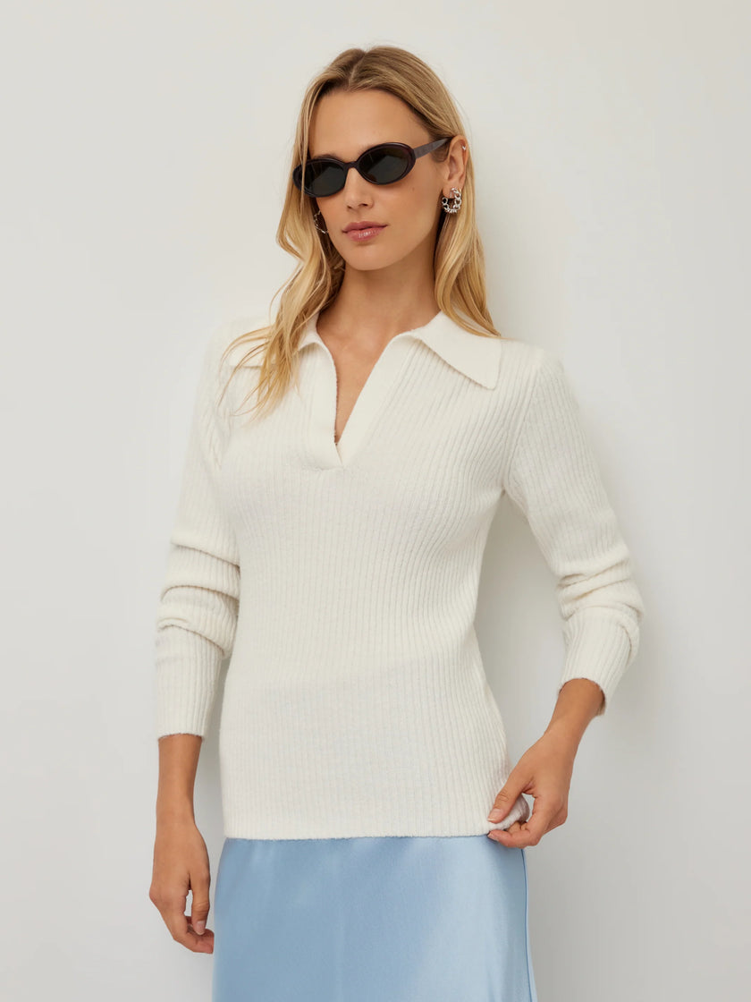 DAPHNE COLLARED SWEATER