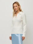 DAPHNE COLLARED SWEATER