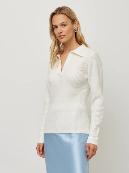 DAPHNE COLLARED SWEATER