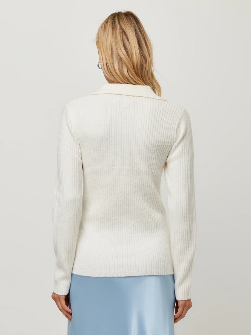 DAPHNE COLLARED SWEATER