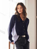 CELINE MIXED MEDIA CARDIGAN