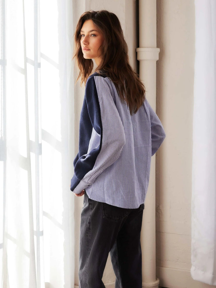 CELINE MIXED MEDIA CARDIGAN