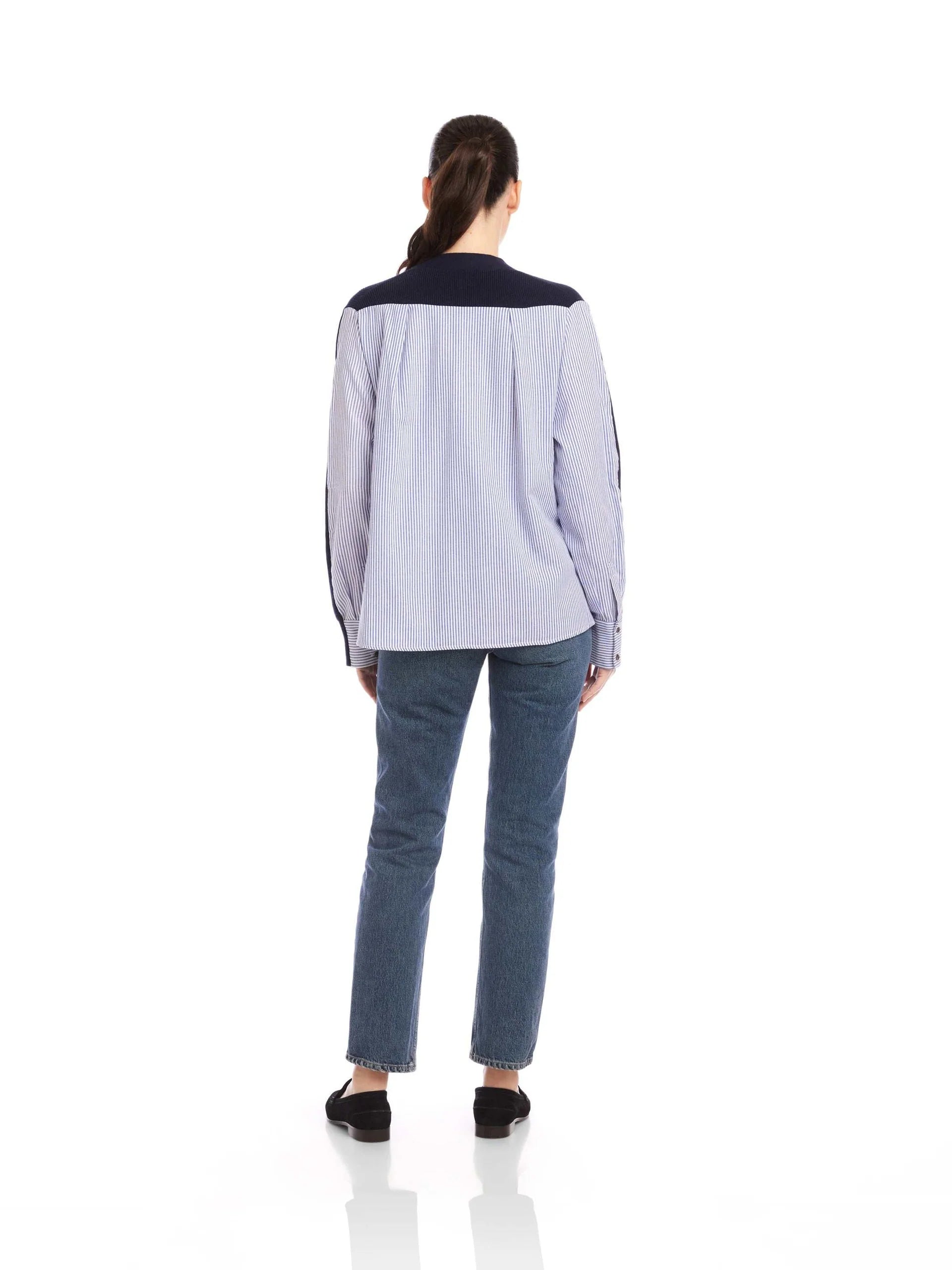 CELINE MIXED MEDIA CARDIGAN