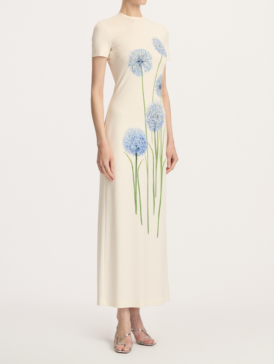 SHORT SLEEVE ALLIUMS JERSEY DRESS