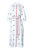 ZORA EMBROIDERY HEARTS DRESS