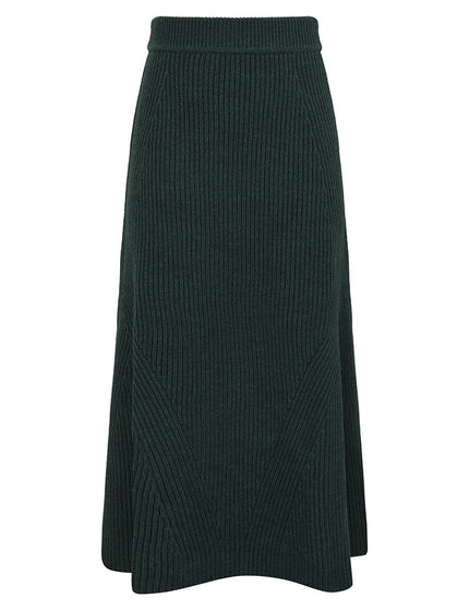 HYPNOTIC RIB MIDI SKIRT