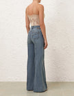 ILLUSTRATION WIDE LEG JEAN