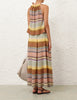 COCO STRIPE CIRCLE SKIRT