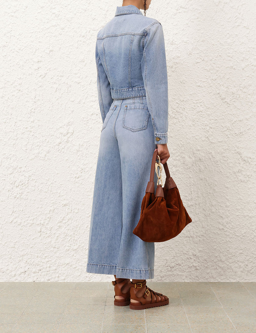 LUCKY FITTED DENIM JACKET