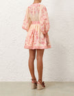 LUCKY PLUNGE MINI DRESS