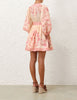 LUCKY PLUNGE MINI DRESS