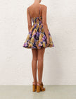 LUNA V NECK MINI DRESS