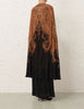 HYPNOTIC CAPED MAXI DRESS