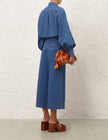 DENIM CULOTTE