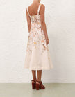 LUNA BUTTONED PICNIC DRESS