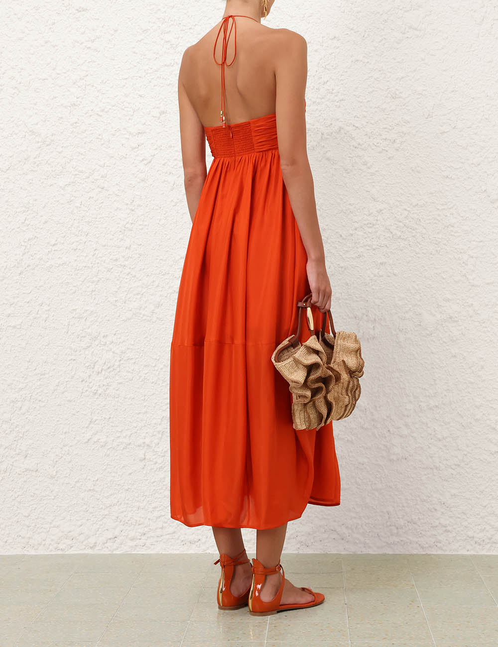 MAHON HALTER MAXI DRESS