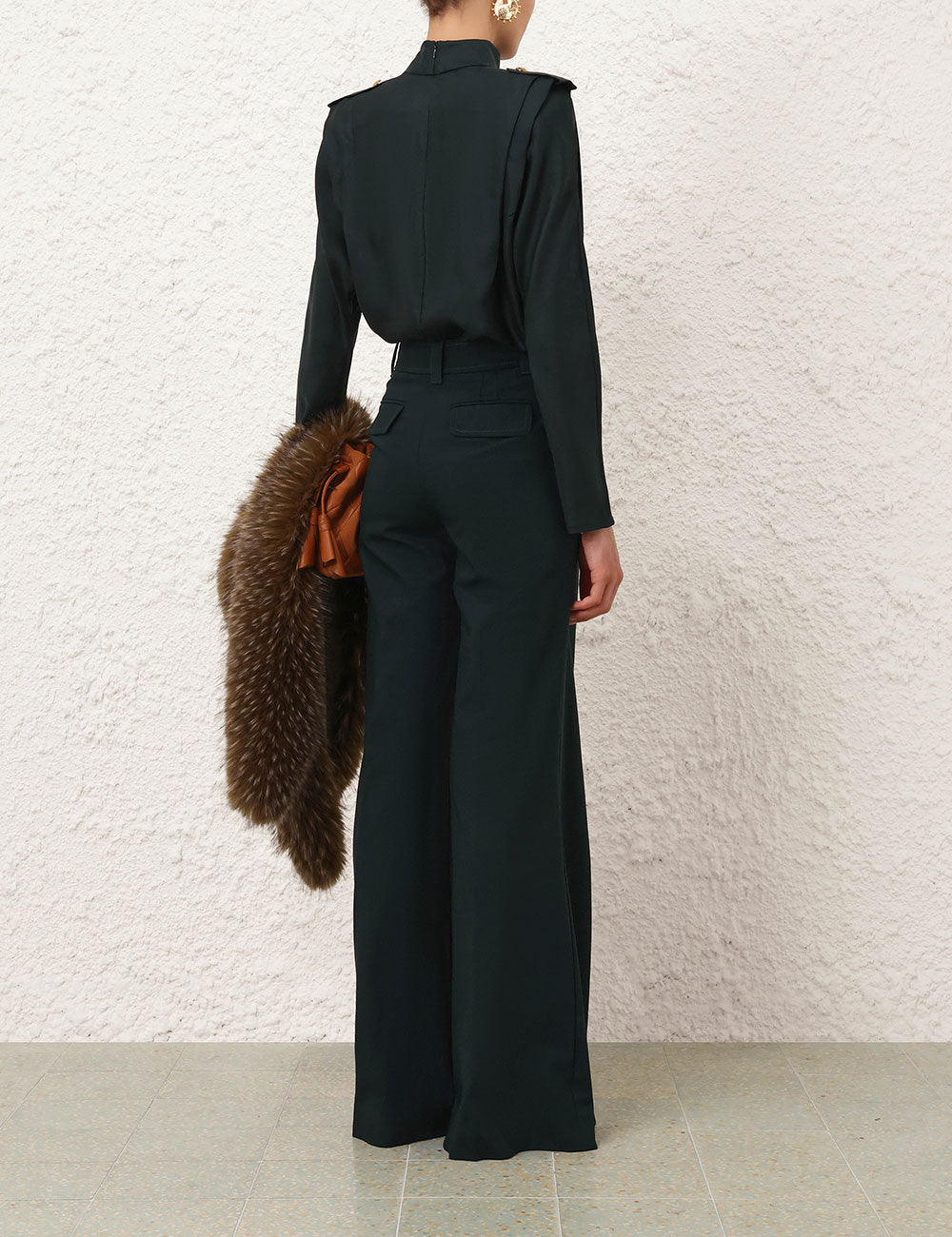 VALIANT WOOL FLARE PANT