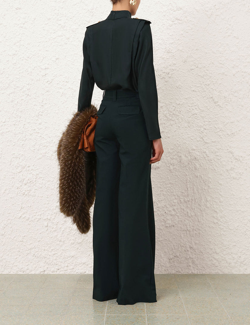 VALIANT WOOL FLARE PANT