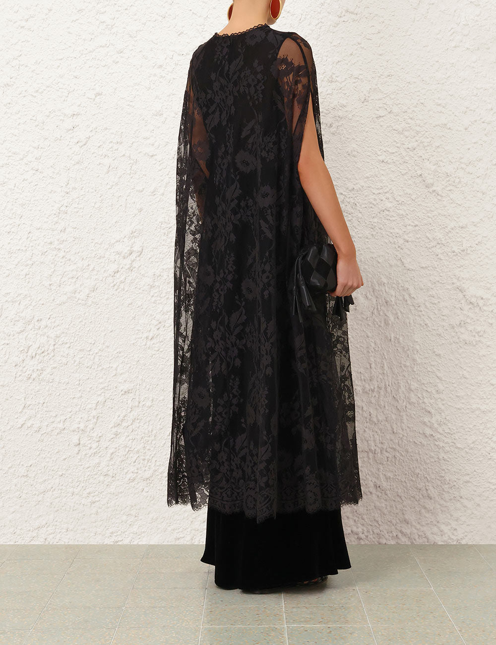 VALIANT LACE CAPED TOP