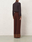 RELAXED SHIRT IN MULTI GEO PRINT