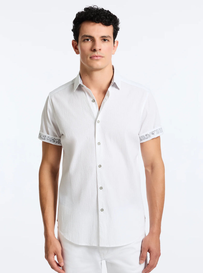 THRESHER SHORT SLEEVE BUTTON DOWN SHIRT