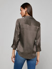 DANI SILK BLOUSE IN MULTI ART DECO GEO
