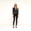 DANI SILK BLOUSE IN BLACK