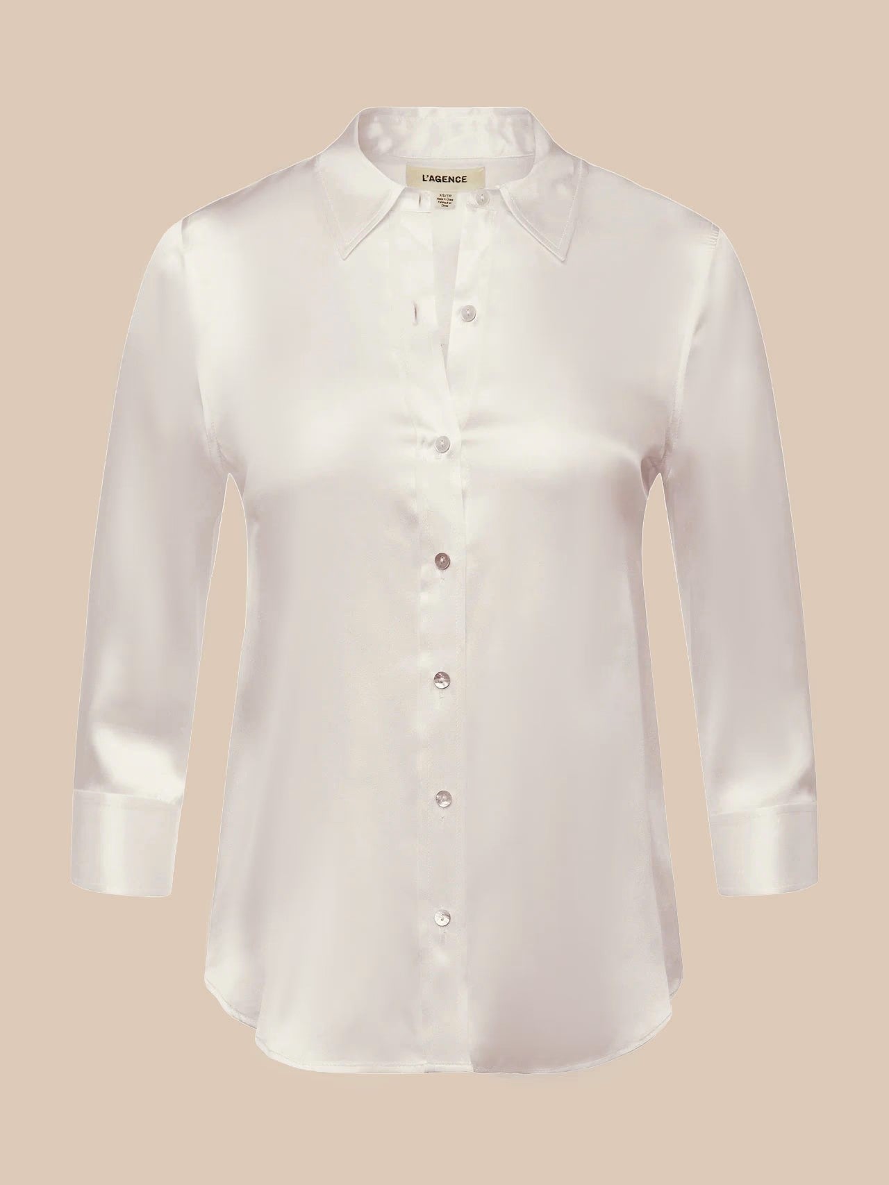 DANI SILK BLOUSE IN CHAMPAGNE
