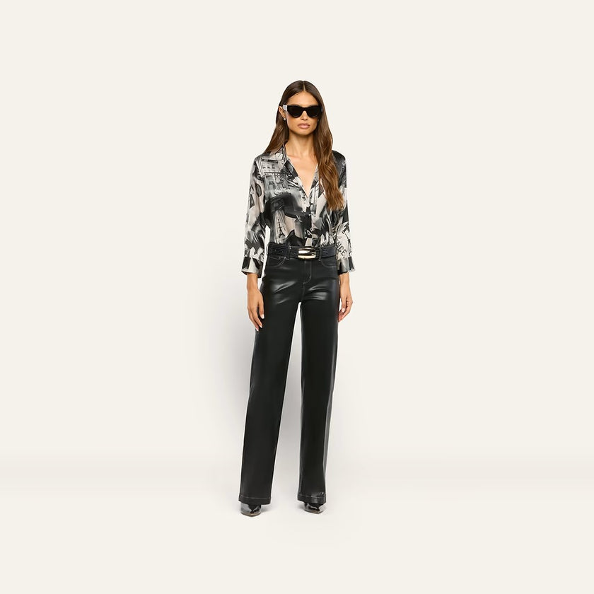 DANI SILK BLOUSE IN LAGENCE MAGAZINE