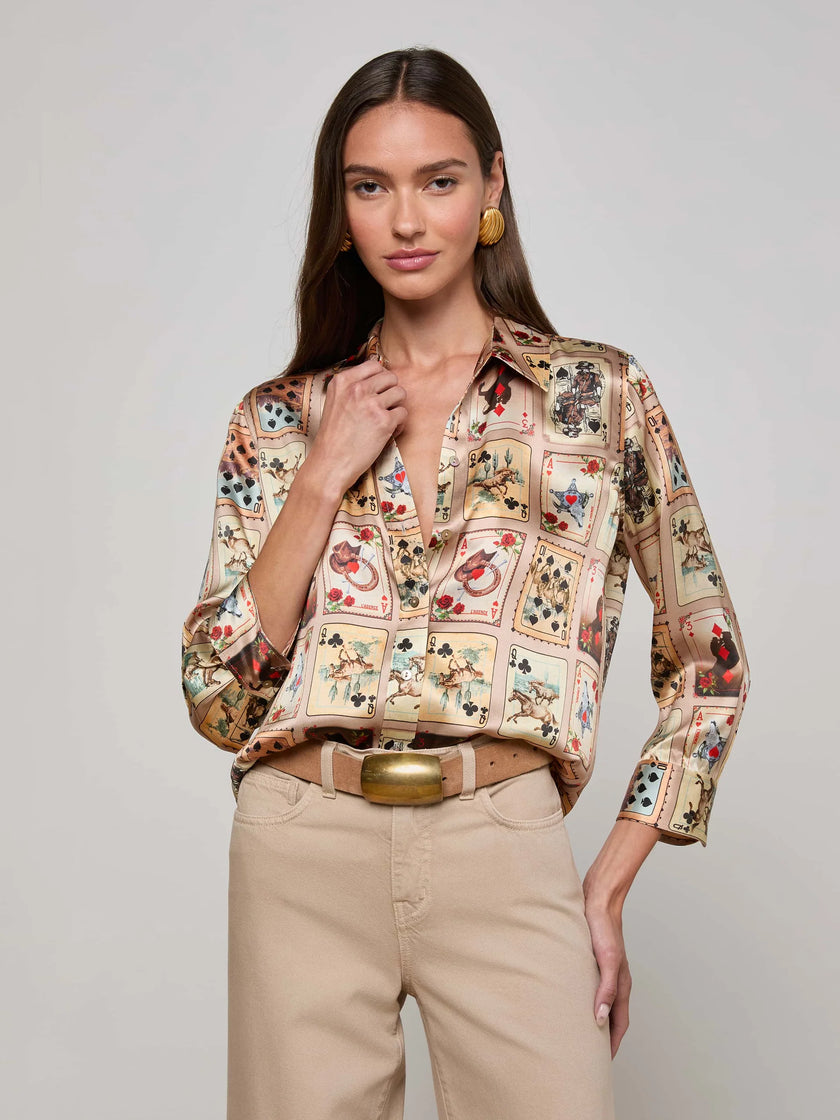 DANI SILK BLOUSE