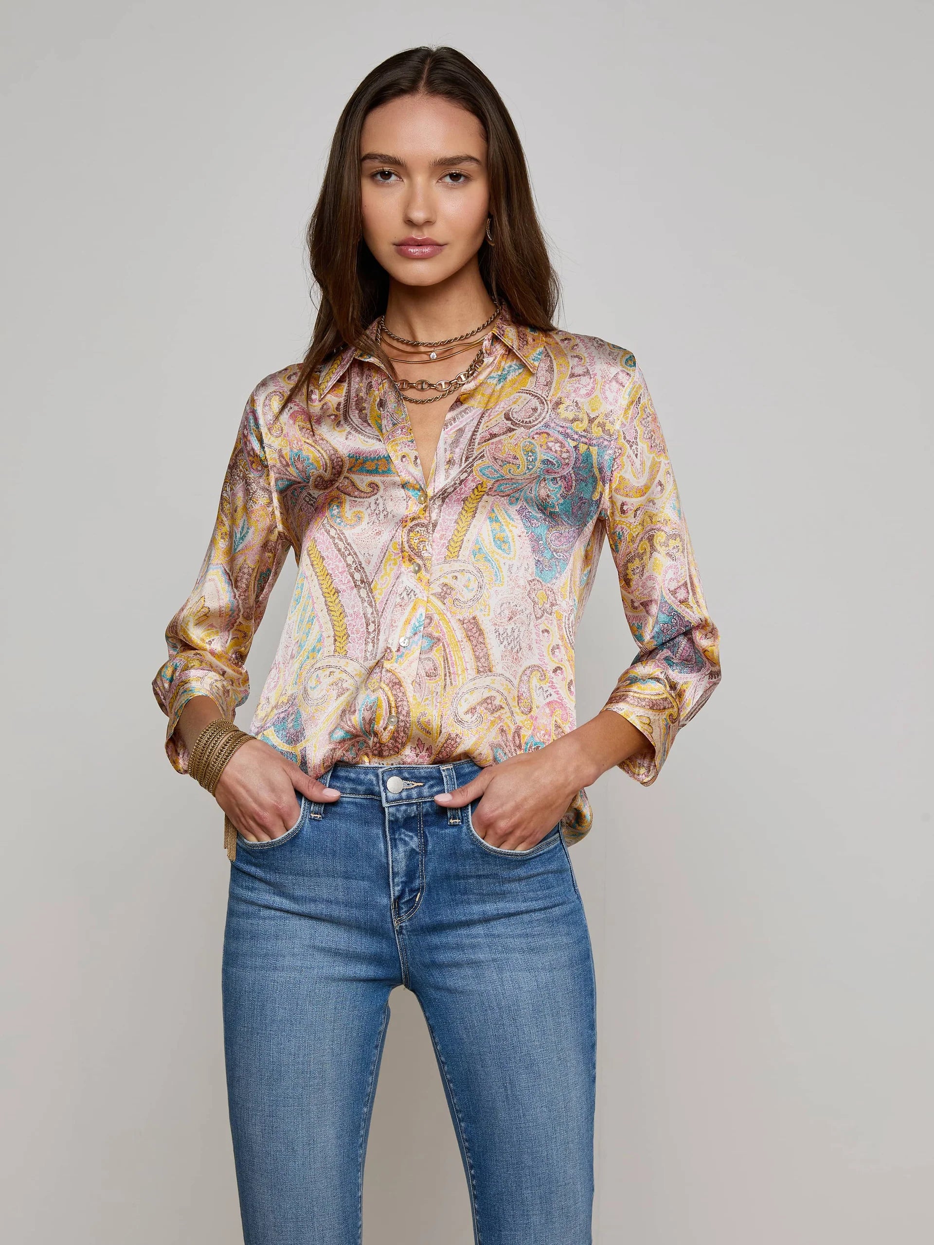 DANI SILK BLOUSE