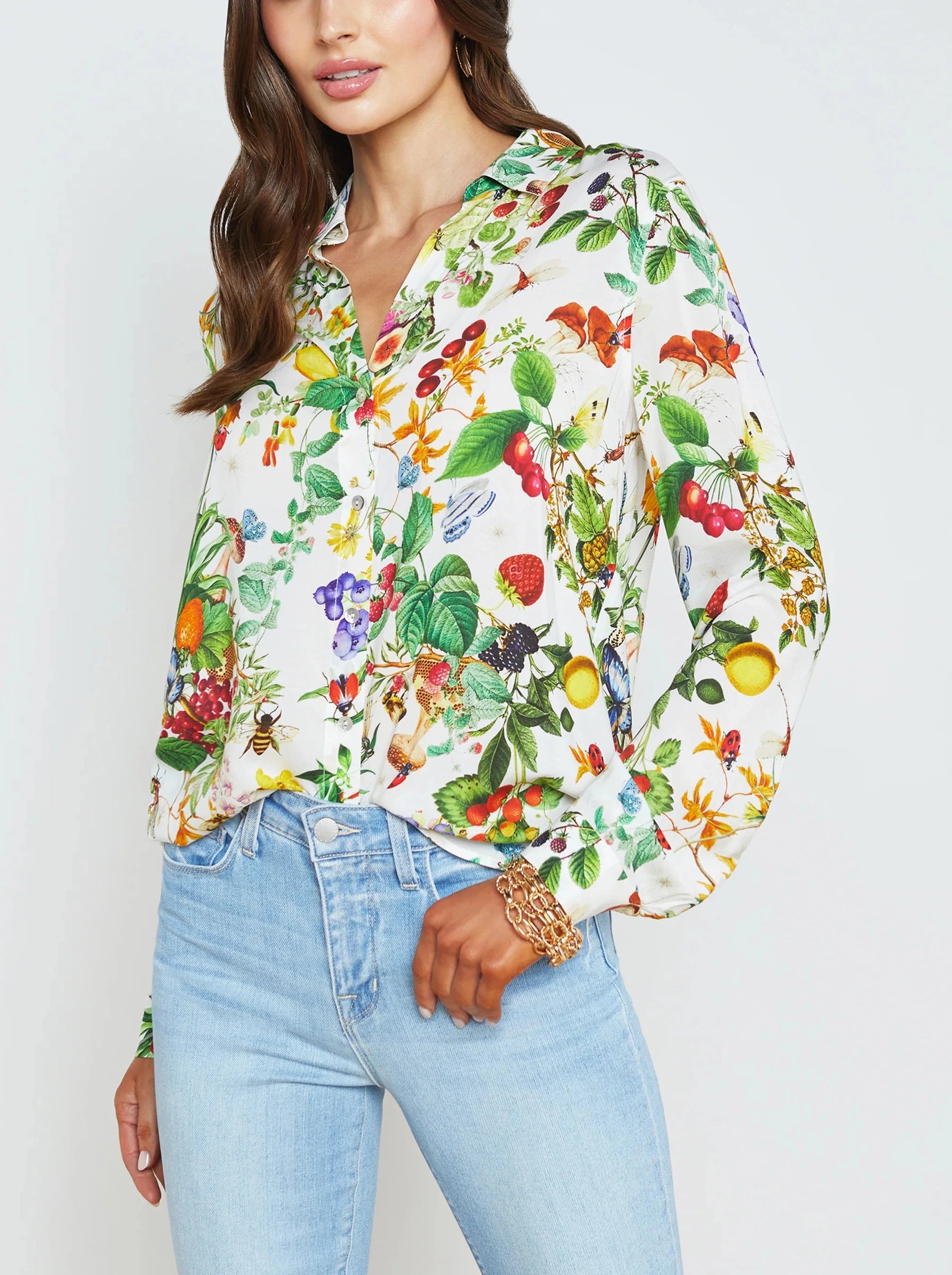 HOLLY LONG SLEEVE BLOUSE