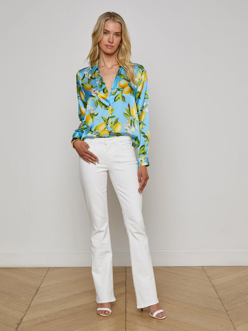 TYLER SILK BLOUSE