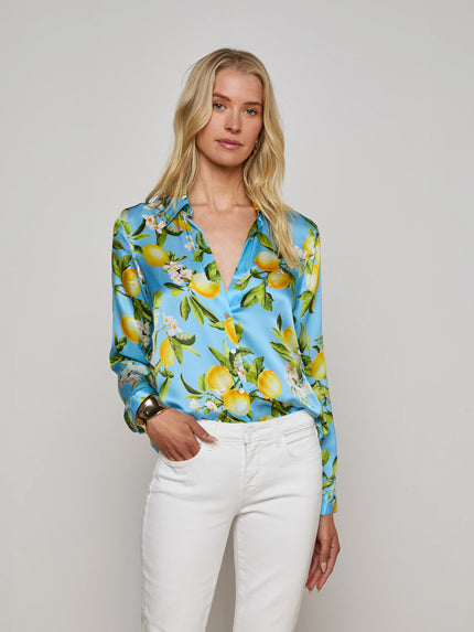 TYLER SILK BLOUSE