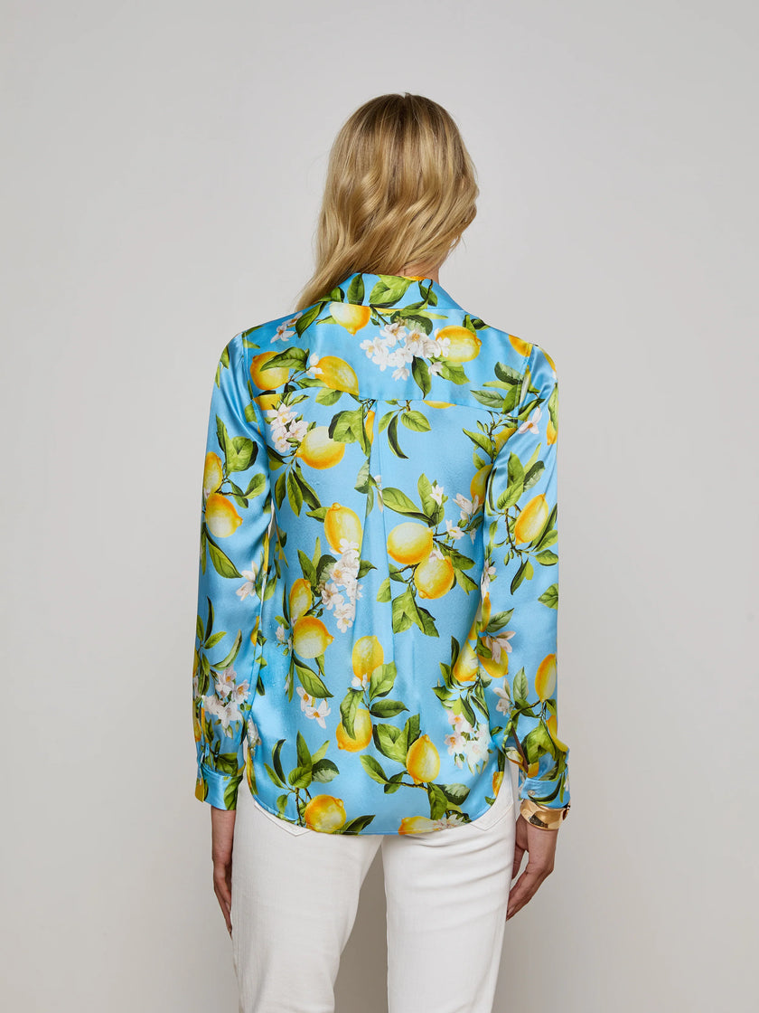 TYLER SILK BLOUSE
