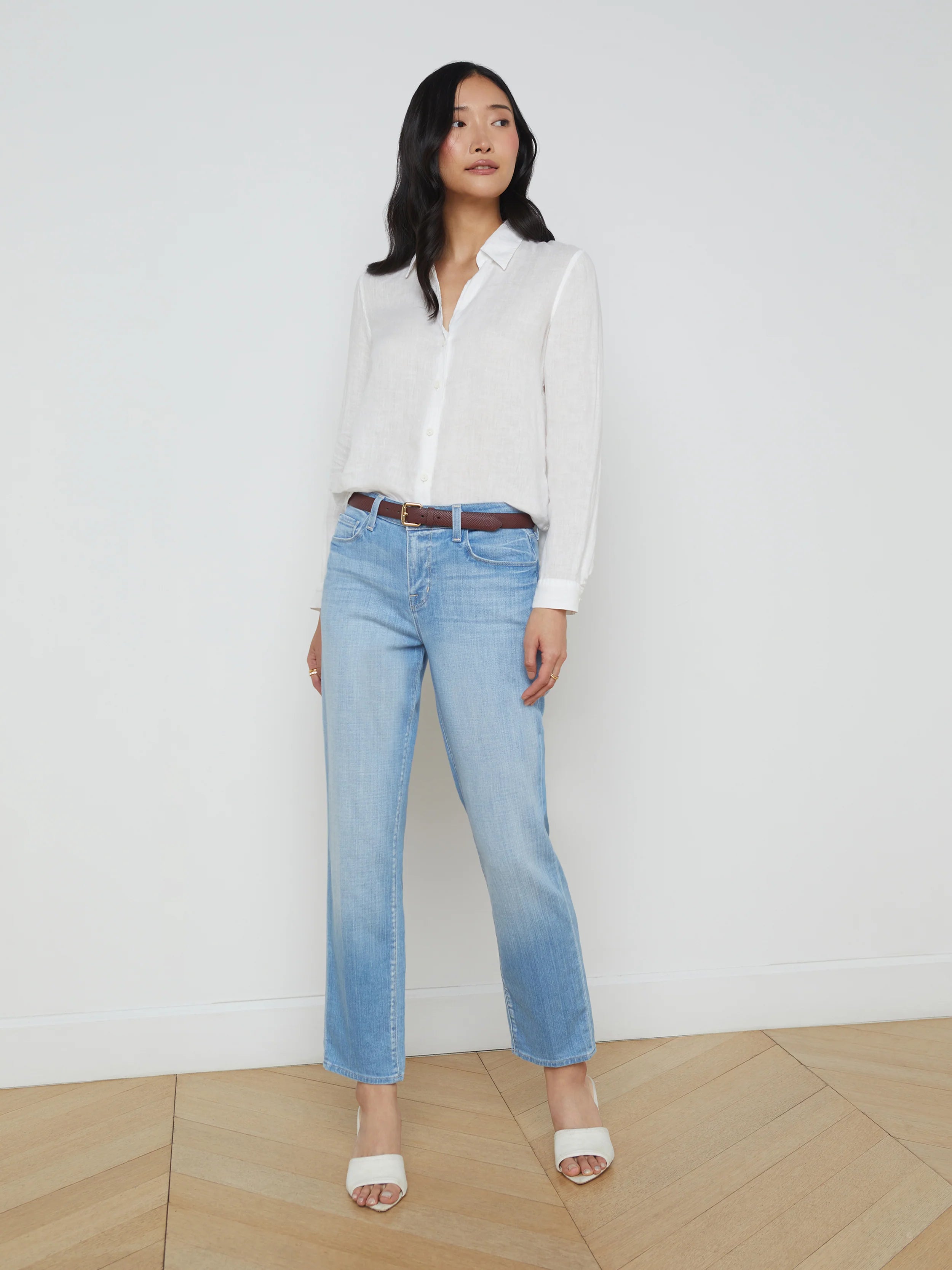 TYLER LINEN BLOUSE