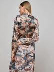 TYLER SILK BLOUSE IN WESTERN TOILE