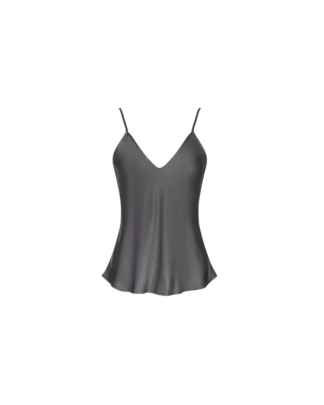 LEXI SILK CAMISOLE IN ASH OLIVE