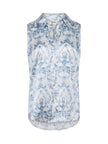 EMMY SLEEVELESS SILK BLOUSE