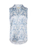 EMMY SLEEVELESS SILK BLOUSE